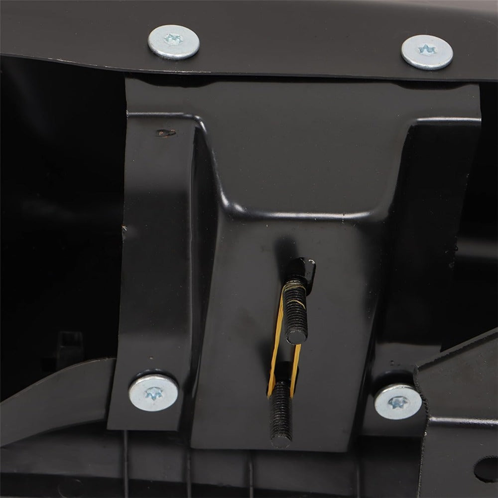 Black Rear Step Bumper for Chevrolet Express & GMC Savana 1996-2021, without Sensor Holes