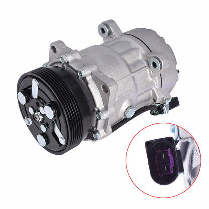 munirater Car A/C Compressor Replacement for 2000-2006 Jetta Golf Beetle