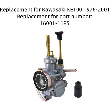 Carburetor for 1976-2001 Kawasaki KE100, 16001-1185