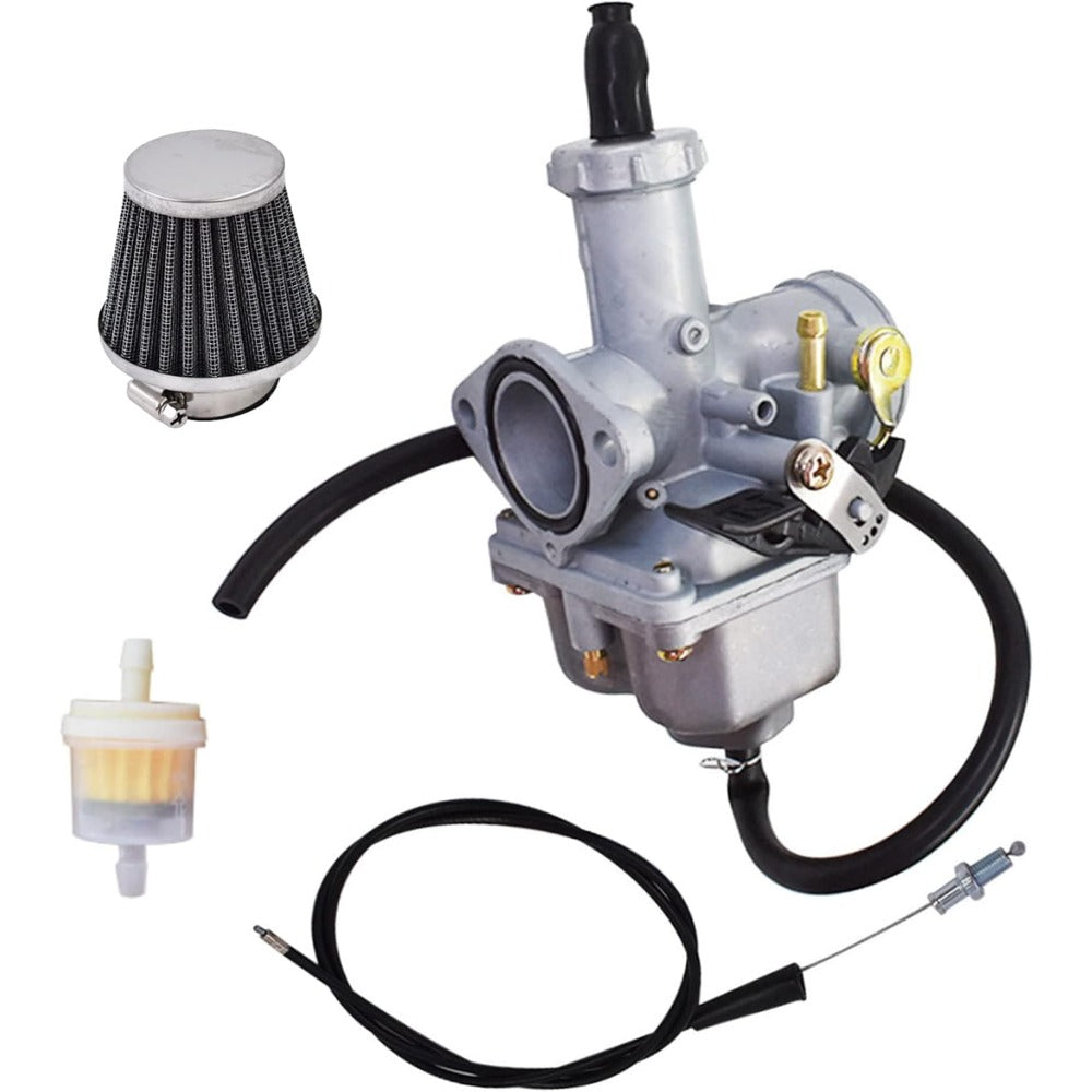 PZ26 26mm Carburetor Kit with Air Filter and Cable for XR100 XR100R CRF100F XL100