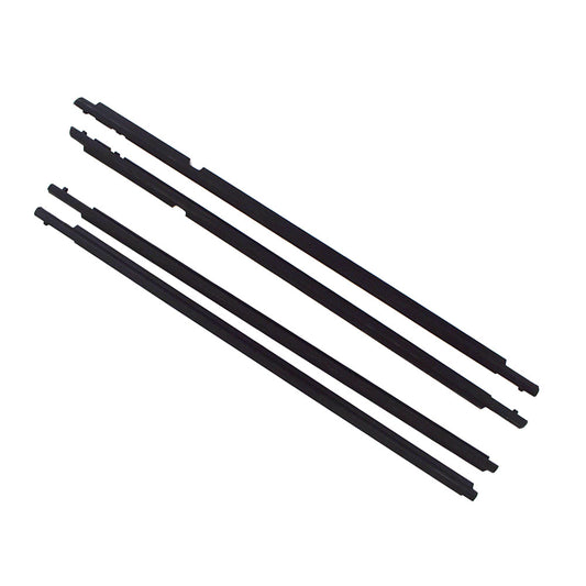 Rubber Window Weatherstrip Kit for 2009-2012 Toyota Corolla, 4-Piece