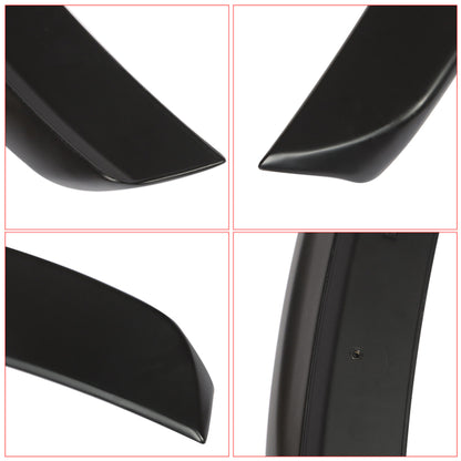 munirater Rear Trunk Lip Spoiler Wing Black Factory OE Style Replacement for 2011 2012 2013 2014 2015 2016 2017 2018 2019 300