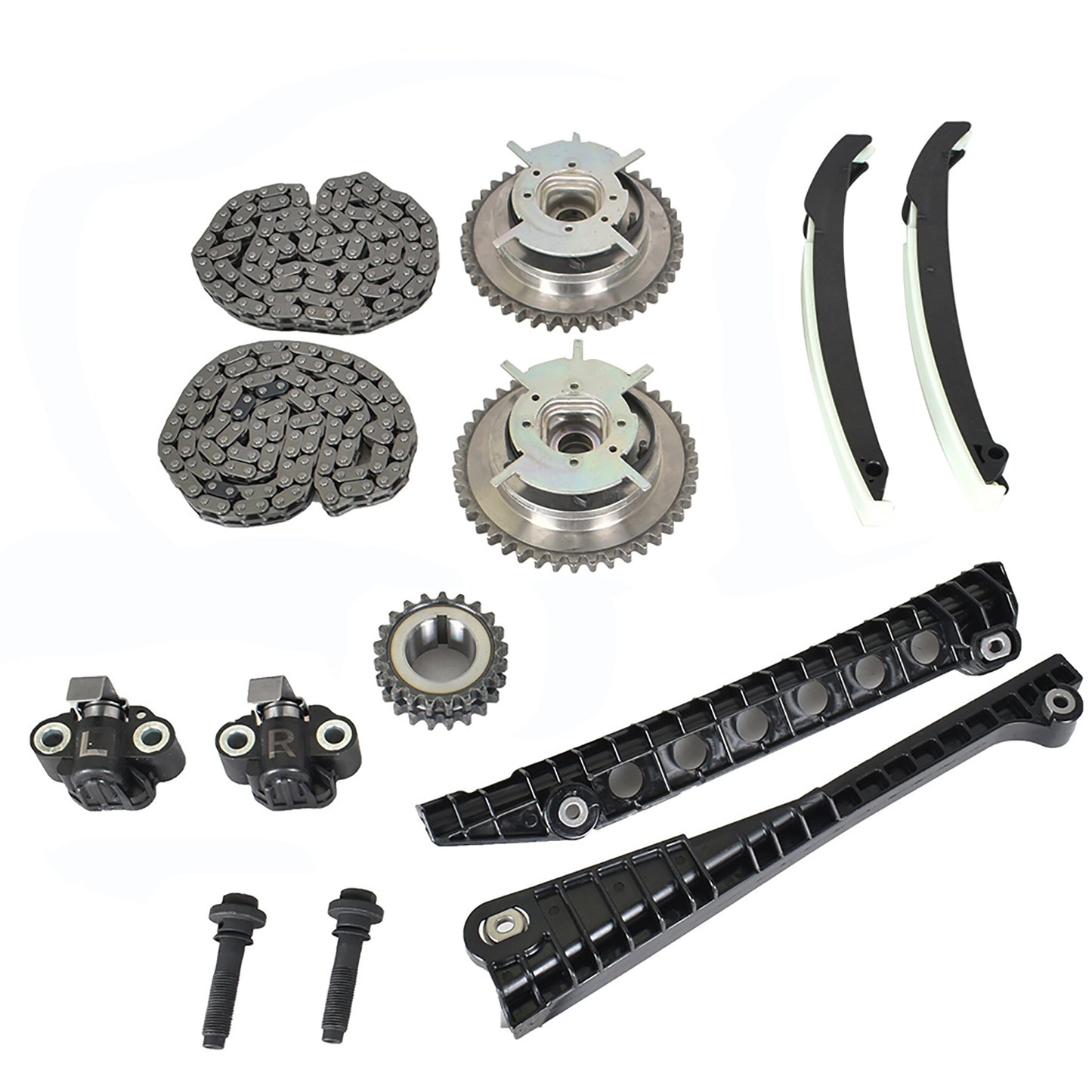 munirater For 05-08 Ford Lincoln Series TRITON 3-Valve 5.4L Cam Phase Timing Chain Kit