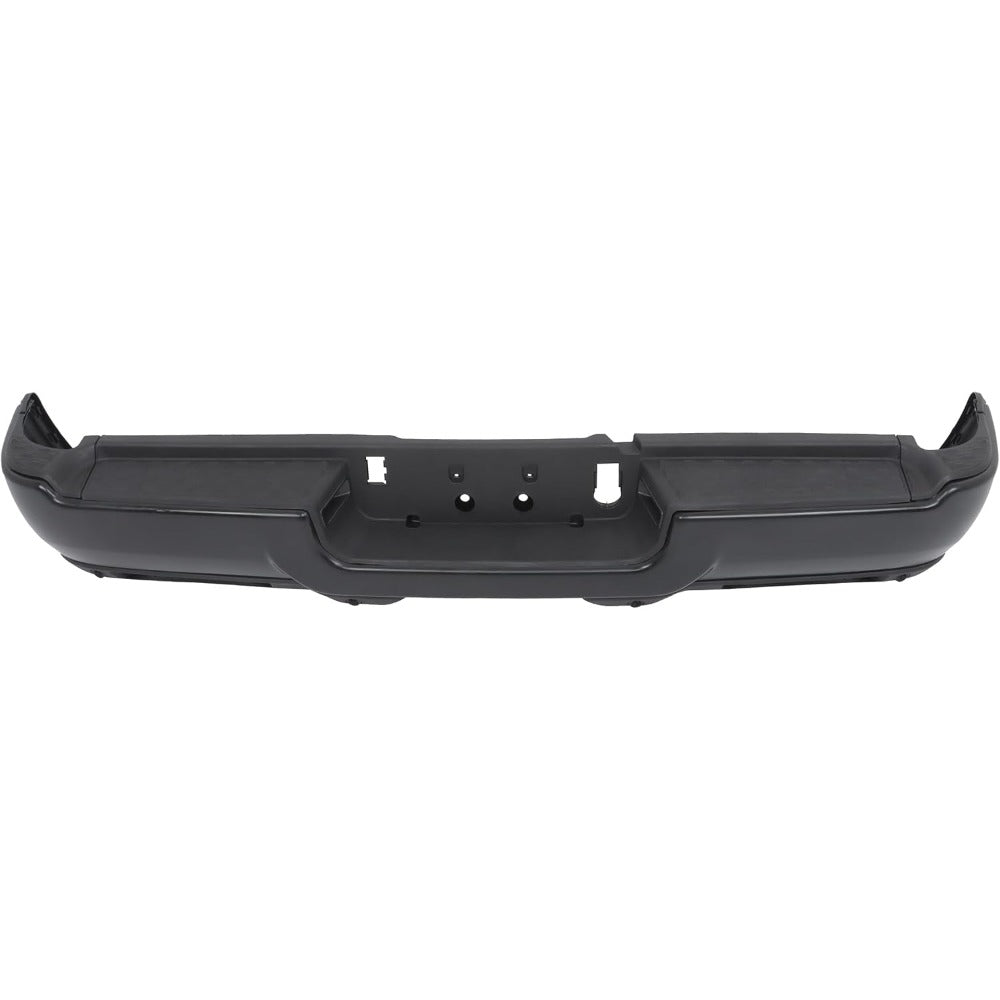 Black Rear Step Bumper for Ram 2500 2019-2024, with Sensor and Light Openings, CH1103179