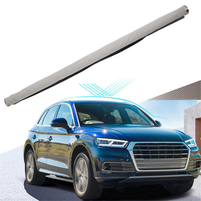 Gray Curtain Sunroof Sunshade Shade Cover Sunroof Sunshade Roller Shutter with 2 Clips W/Clip Replacement for Q5