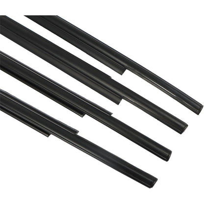 Door Belt Weatherstrip Molding Kit for 2008-2020 Toyota Sequoia, 4-Piece