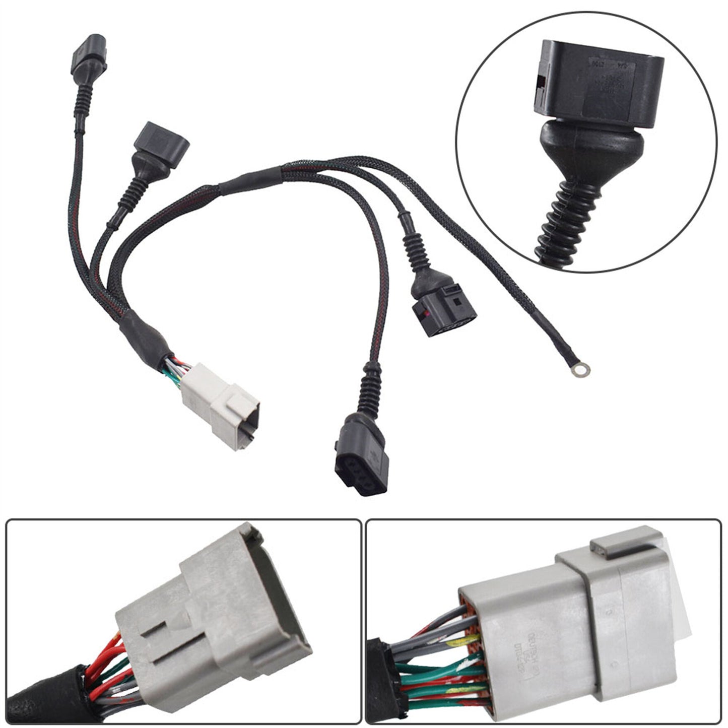 Ignition Coil Wiring Harness Loom Replacement for 97-05 MK4 GTI GLI A4 B5 06B998018T 0347010004