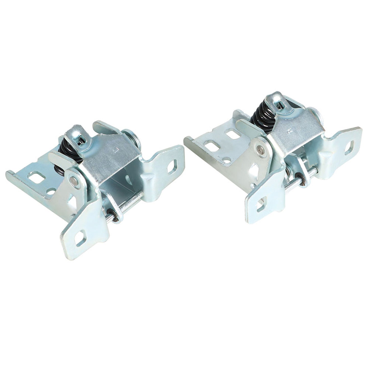 munirater 2PCS Door Hinge Upper Left Right Side Silver Replacement for 1994-2002 Ram 1500 2500 3500 55075956AC 55075957AC