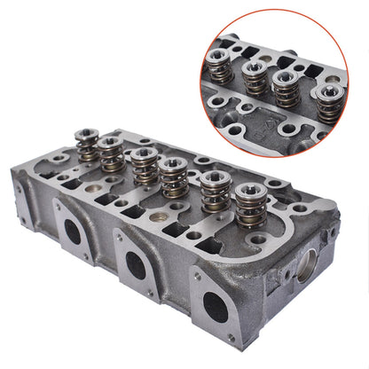 munirater Cylinder Head with Valves Replacement for Kubota D1105