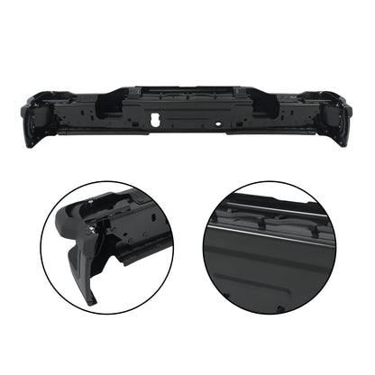Black Steel Rear Bumper Assembly Replacement for F250 F350