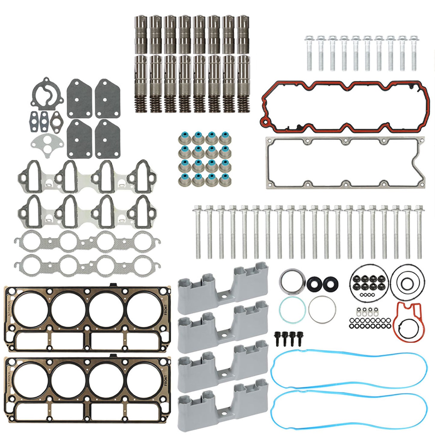 munirater For GM 5.3 AFM Lifter Replacement Kit Head Gasket Set Head Bolts