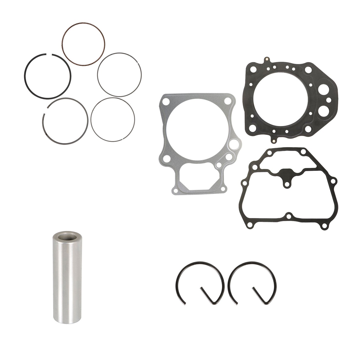 munirater 92mm 475cc Cylinder Piston Gasket Top End Kit Replacement for 2012-2019 TRX500 Foreman 2012-2019 Rubicon 12100-HR0-F00 12315-HR0-F01 13112-MAT-000 12251-HR0-F01 12191-HR0-F01