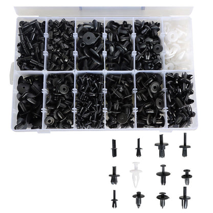 munirater 690PCS Car Automotive Body Plastic Trim Retainer Fastener Clips Push Pin Fender Bumper Tool