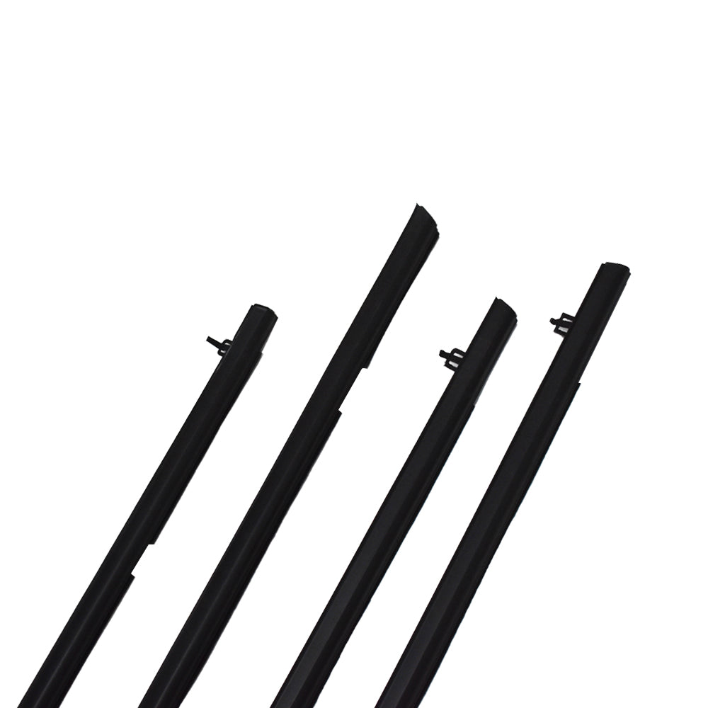 Window Belt Weatherstrip Kit for 2006-2011 Honda Civic Sedan, 4-Piece
