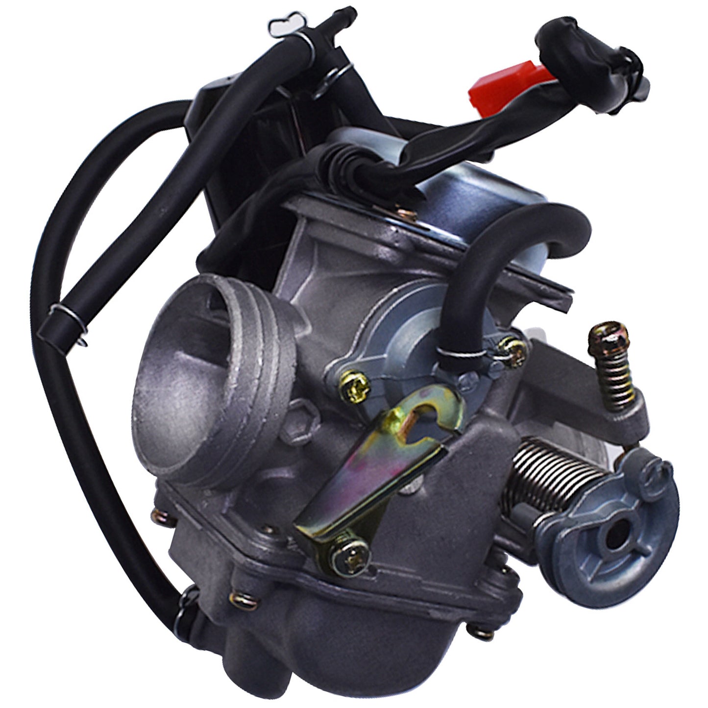 munirater 24mm Motorcycle Carburetor With Electric Choke Replacement for GY6 150cc Mopeds Scooters ATVs