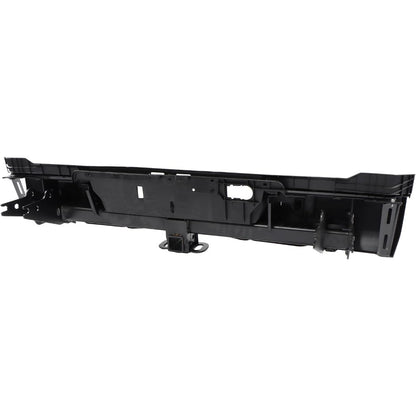 Black Rear Step Bumper for Toyota Tundra 2022-2024, without Sensor Holes, for Tow-Hitch Models, TO1103145