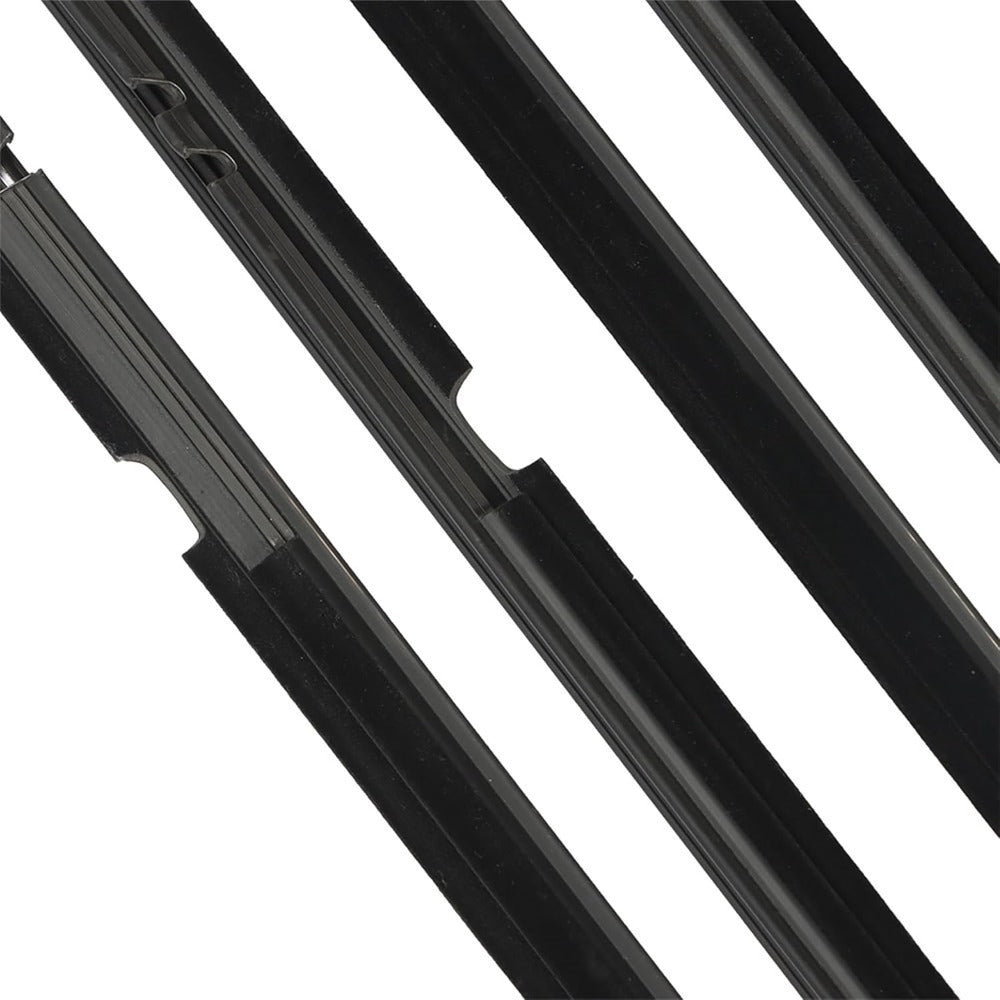 Chrome Window Weatherstrip Kit for 2007-2011 Toyota Camry, 4-Piece