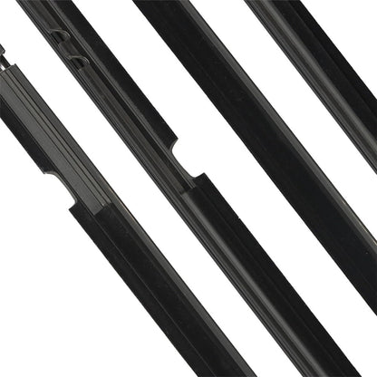 Chrome Window Weatherstrip Kit for 2007-2011 Toyota Camry, 4-Piece