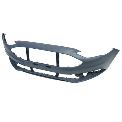 munirater Primered, Front Bumper Cover Fascia Replacement for 2017-2018 Fusion HS7Z17D957APTM