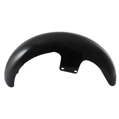 munirater Vivid Black 21" Wrap Front Fender For Road Electra Street Glide Baggers