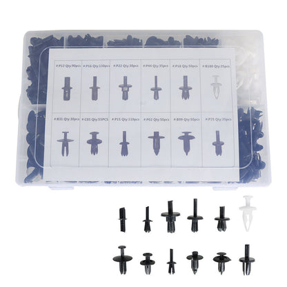 munirater 690PCS Car Automotive Body Plastic Trim Retainer Fastener Clips Push Pin Fender Bumper Tool