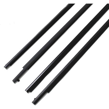 ABS Window Weatherstrip Molding Kit for 2008-2010 Toyota Highlander, 4-Piece