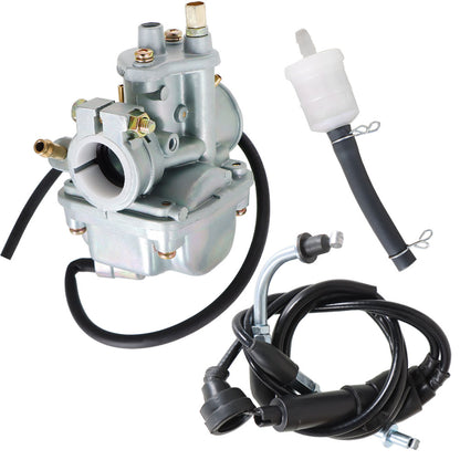 Carburetor with Throttle Cable and Filter for 1983-2006 PW80