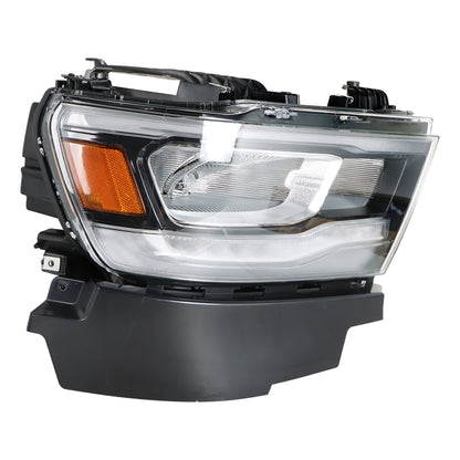 munirater Full LED Headlight For 2019-2021 Dodge Ram 1500 W/DRL Clear Lens Right Side