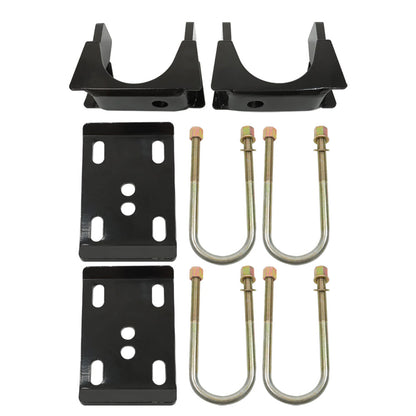 munirater 6 Inch Lowering Drop Rear Axle Flip Kit U-bolt Replacement for 1994-2001 Ram 1500 94-01