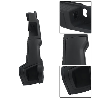 Black Steel Rear Bumper Assembly Replacement for F250 F350