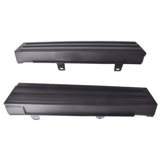 munirater Black Step Tailgate Molding Covers Right and Left Side Replacement for 2009-2014 F-150