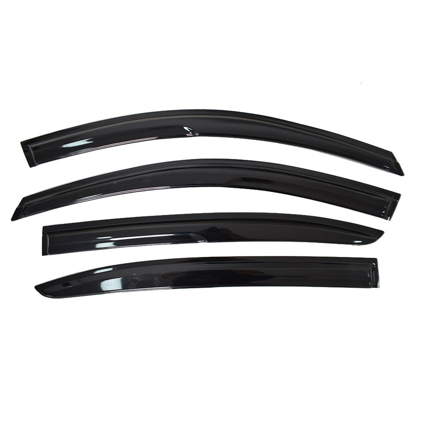 munirater Window Vent Visor Rain Guard Shade Replacement for 2008-2012 Honda Accord 4Door Sedan