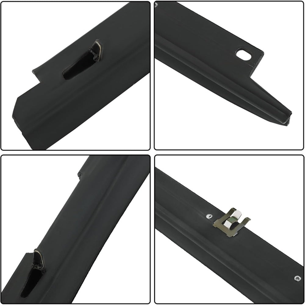 Window Weatherstrip Molding Kit for 1990-1996 Chevrolet Corvette, 4-Piece