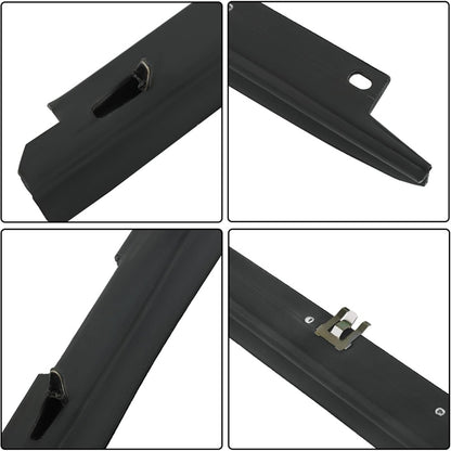 Window Weatherstrip Molding Kit for 1990-1996 Chevrolet Corvette, 4-Piece