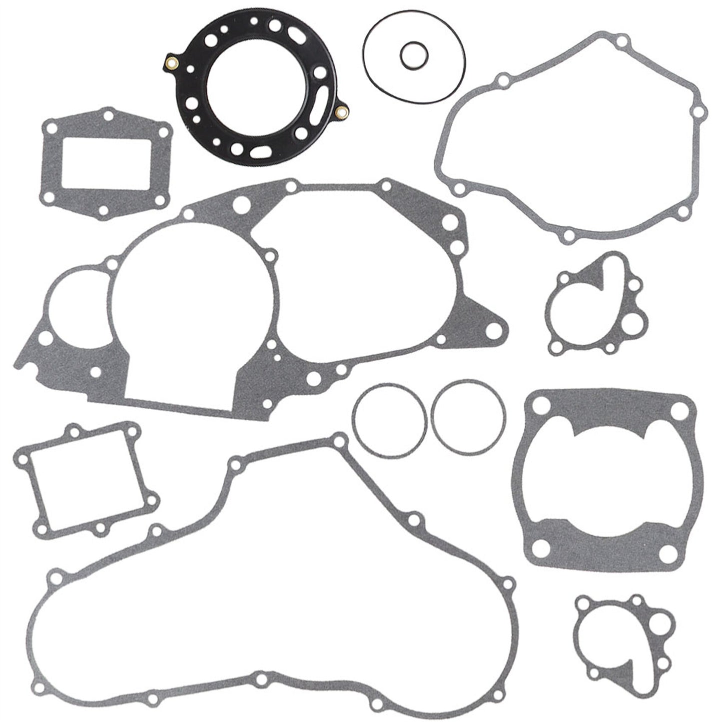 munirater Black Engine Gasket Complete Set Replacement for FourTrax TRX250R 1986 1987 1988 1989