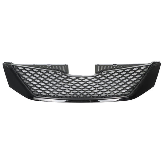 munirater Black Front Upper Grille Grill Honeycomb Replacement for 2011-2017 Sienna