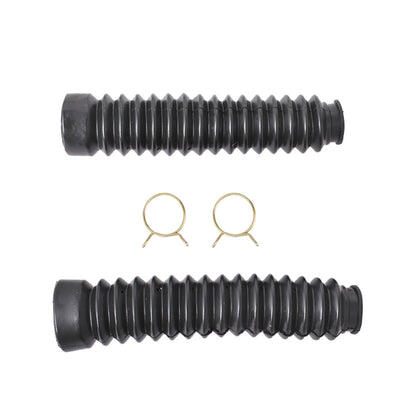 munirater A Pair Front Fork Shock Boots Replacement for Honda ATC Big Red 250ES 1985-1987 Black