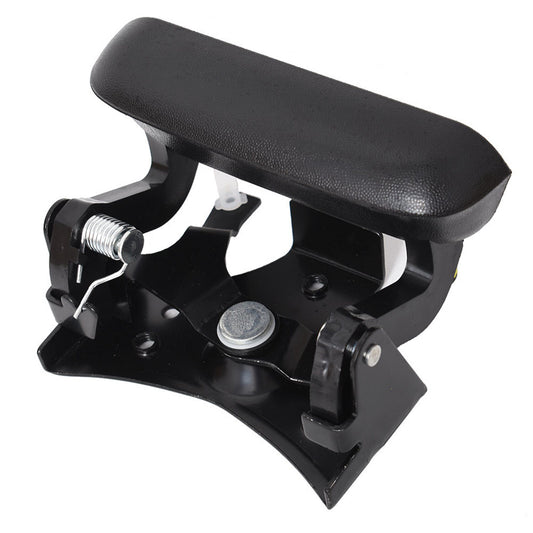 munirater Tailgate Handle/Bezel Trim with Handle Rod Clip Replacement for 1999-2007 Silverado GMC Sierra