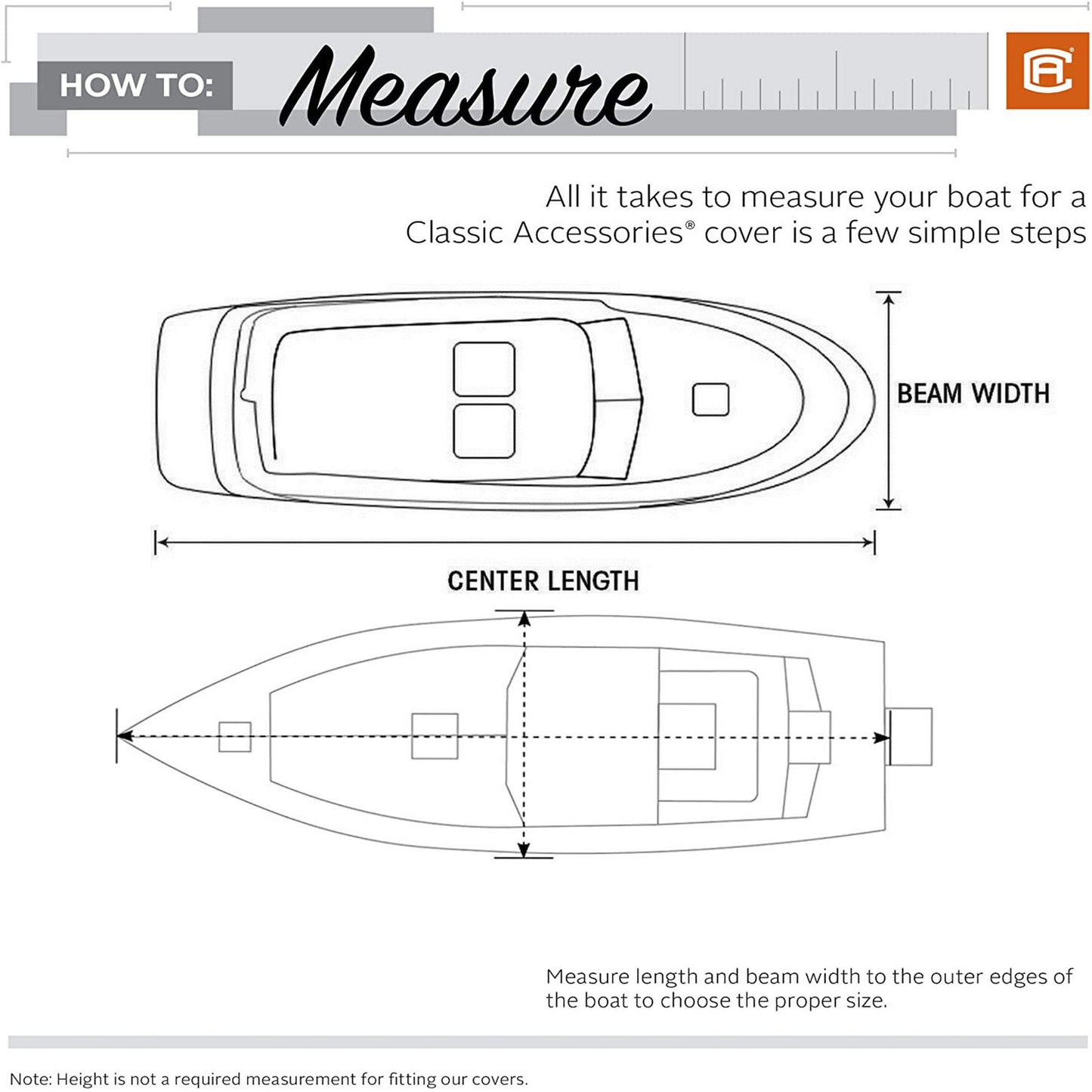 munirater 22-24 ft Boat Cover Heavy Duty Replacement for Center Console Style Boats with T - Top Roofs