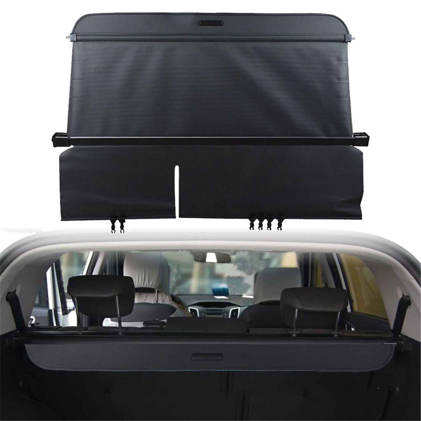 munirater Rear Trunk Cargo Luggage Shade Cover Replacement for 2010-2015 Lexus Rx350 Rx450H