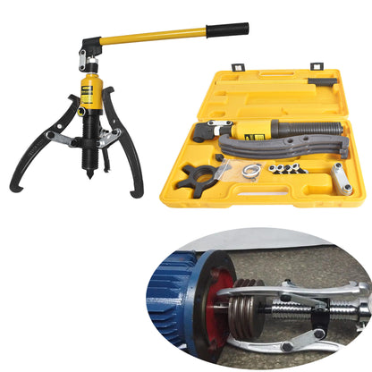 munirater 5 Ton Hydraulic Gear Puller Bearing Pulling Separator 3 in 1 Pump Oil Tube Drawing Machine