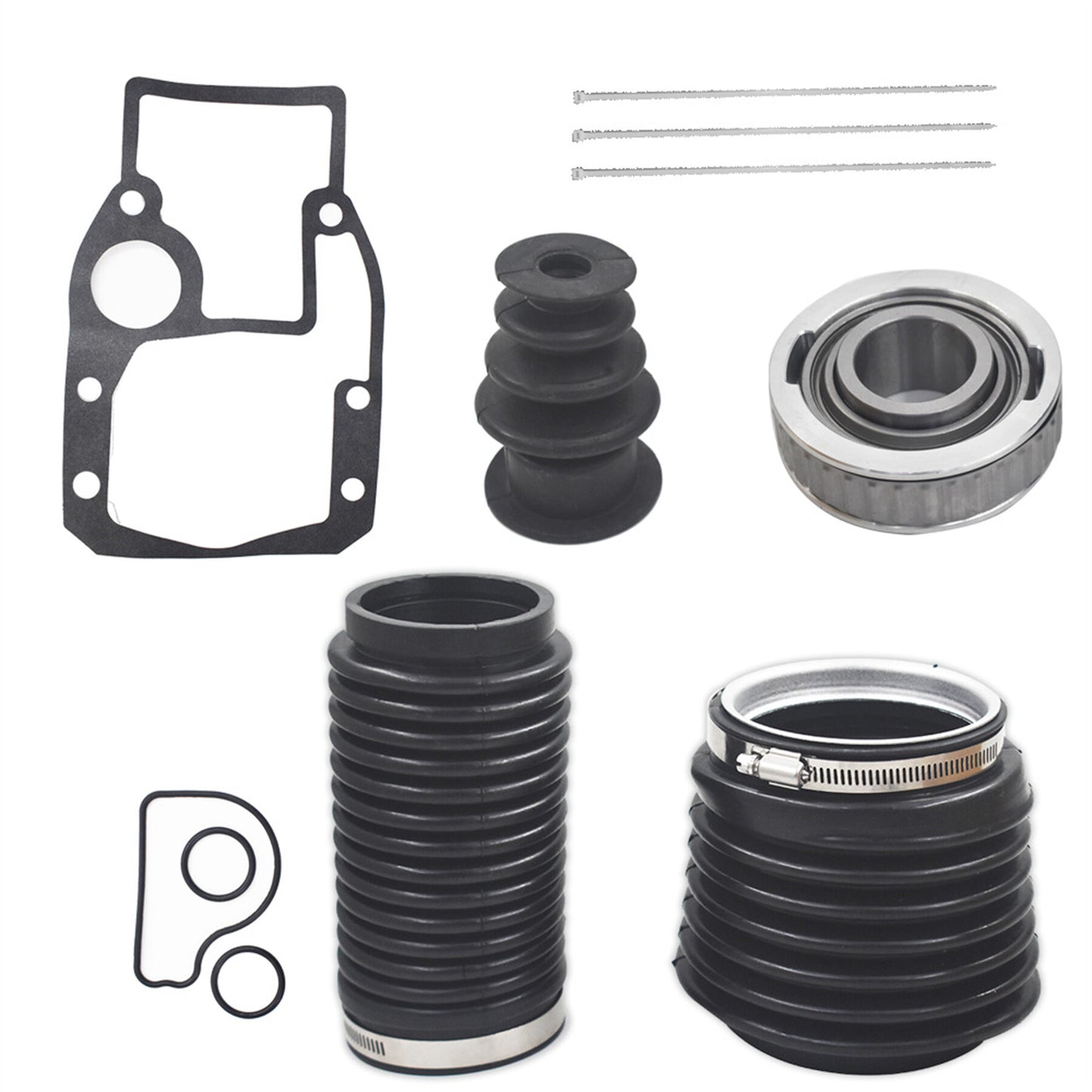 munirater Bellows Repair Kit Replacement for OMC Cobra Sterndrive I/O 3854127 914036 911826