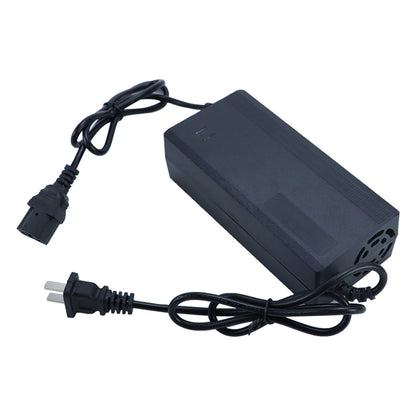 munirater 48 Volt 2A Battery Charger Fit Replacement for Electric Scooter E-Bike 3 Holes +US Plug F