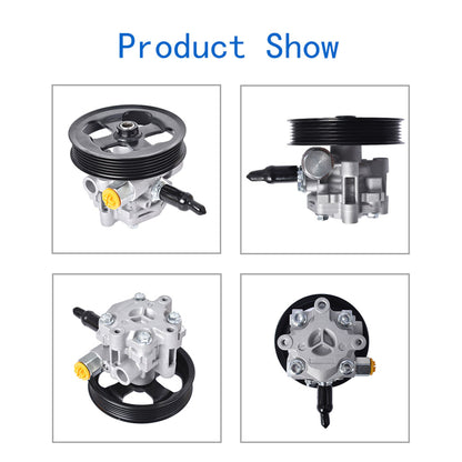 munirater Power Steering Pump with Pulley Replacement for 2011-2014 200, 2007-2010 Cirrus, 2007-2010 Sebring, 2008-2014 Avenger, 2009-2015 Journey