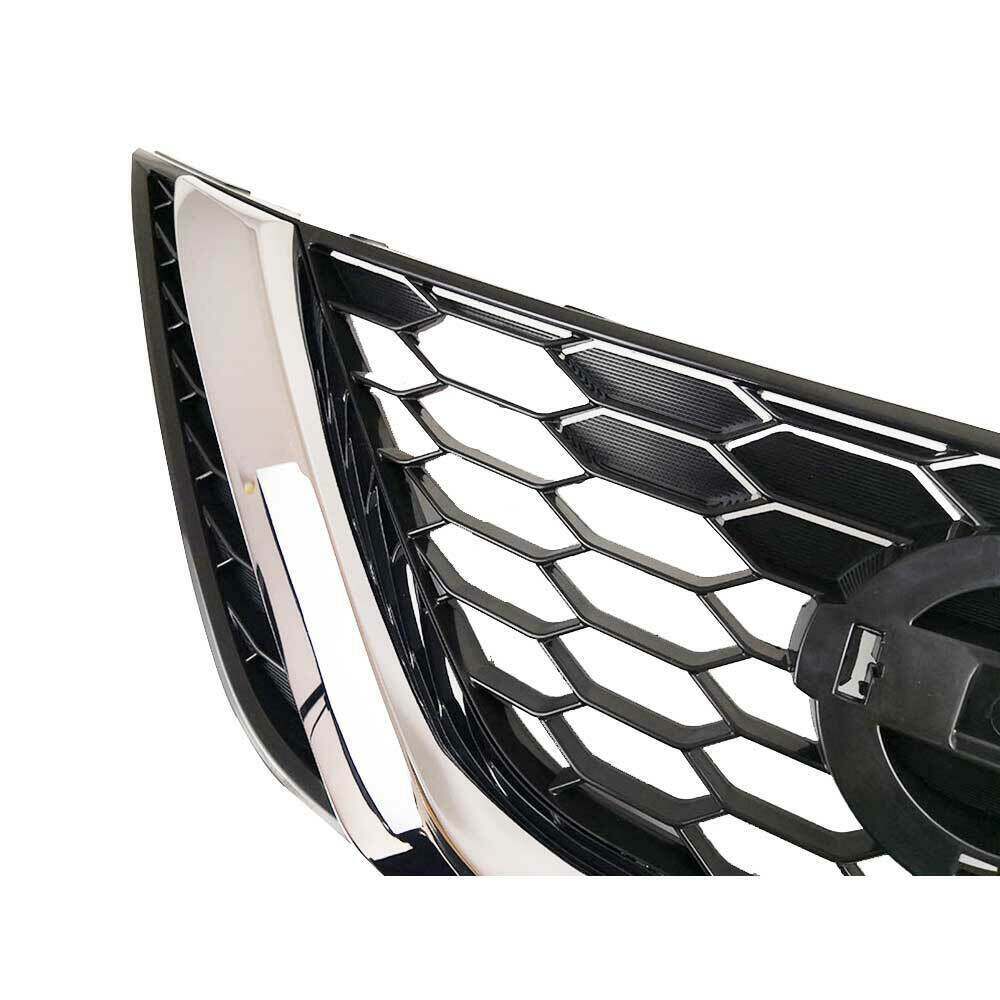 munirater Mesh Front Hood Bumper Grill Grille Cover Replacement for 2016 2017 2018 Nissan Sentra 62310-3YU0A