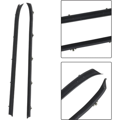 Window Sweep & Run Channel Weatherstrip Kit for 1981-1986 K3500, 6-Piece