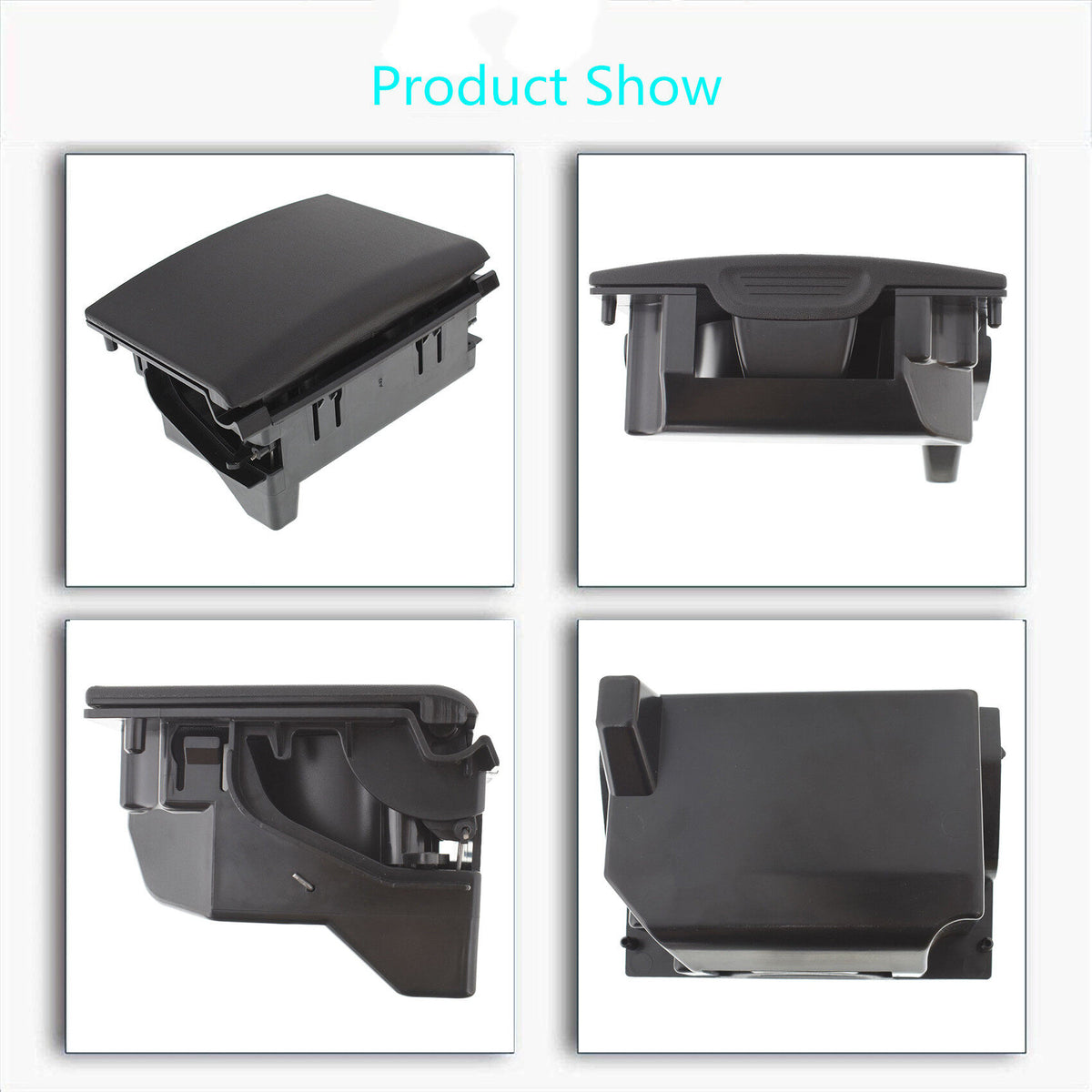 munirater Car Rear Center Console Cup Holder Replacement for 2006-2019 Nissan Frontier Xterra 96965-ZP00C