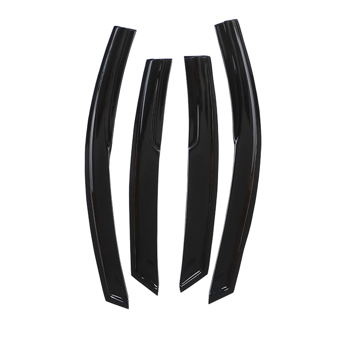 munirater Side Window Visor Vent Sun Rain Guard Deflector Replacement for 2013-2020 Fusion