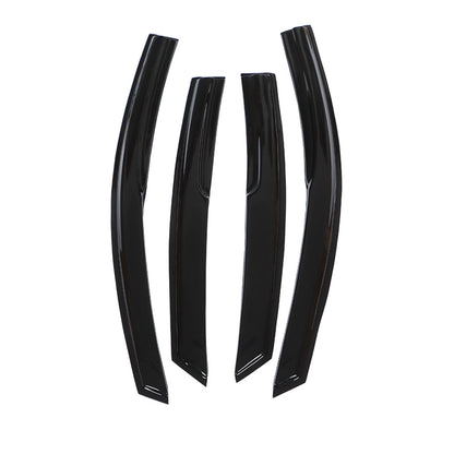 munirater Side Window Visor Vent Sun Rain Guard Deflector Replacement for 2013-2020 Fusion