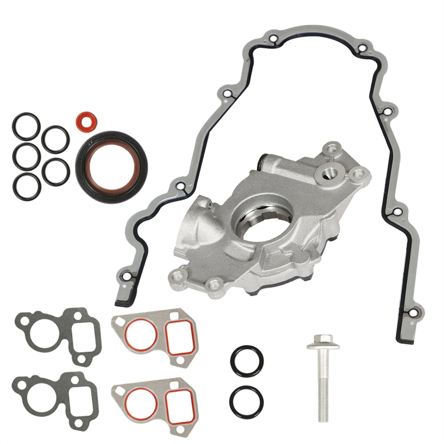 munirater Oil Pump Gaskets RTV Balancer Bolt Replacement for Camaro Corvette LS1 LS2 5.3L 6.0L LS M295